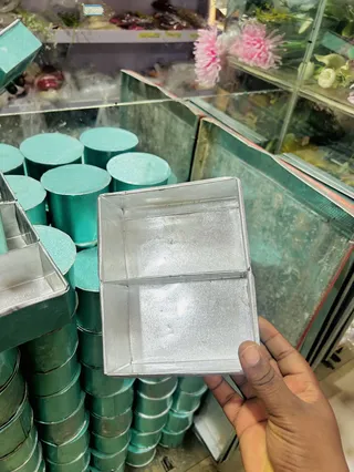 Galvanized steel loaf pans set