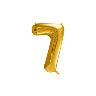 Number foil balloon