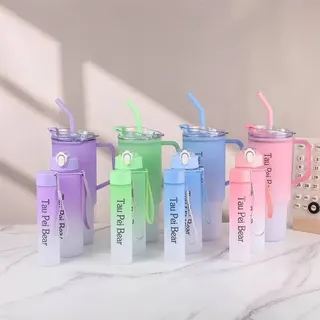 Set of sippy cup/bottles