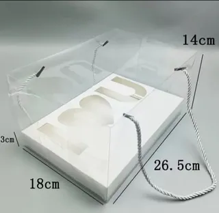 I love you transparent box
