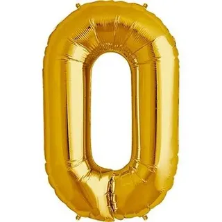 Number foil balloon