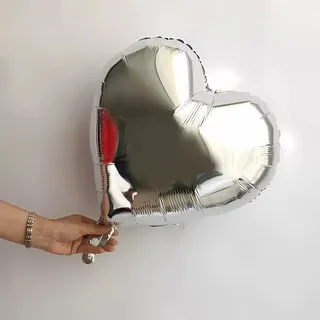 ❤️ shape 18" foil balloon