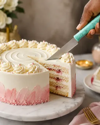 Mini cake knifes