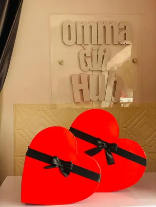 Love shape gift box
