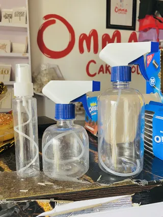 Spray bottles