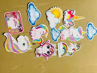 Carton character toppers (girl theme)