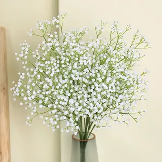 Artificial white baby breath flower