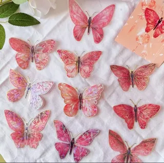 Acetate 3D butterfly