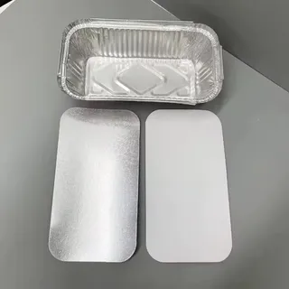 Foil plates with paper cover