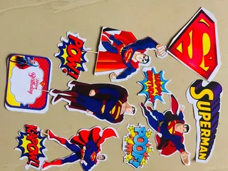 Carton character toppers (boy theme?
