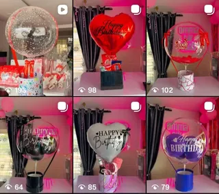 Empty Customized made Hot-air balloon