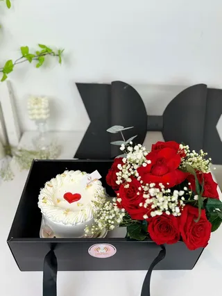 Bow bento/flower box