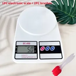 Yellow plastic digital 5kg scale