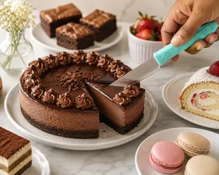 Mini cake knifes
