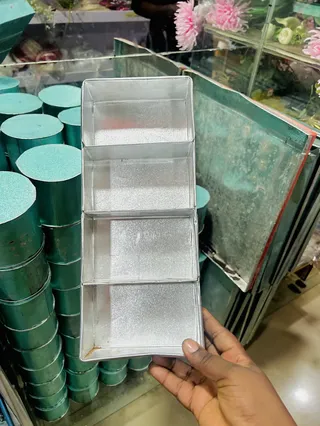 Galvanized steel loaf pans set