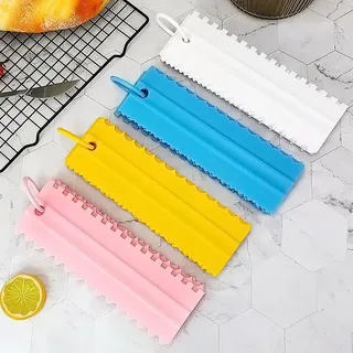 Cake Scrapper/Comb 4pieces set
