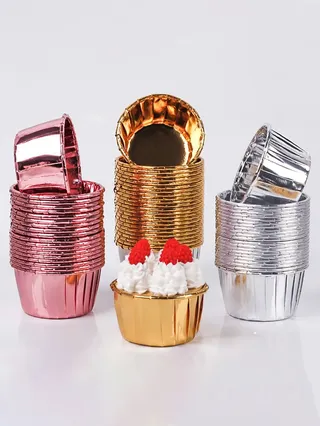 Foil Cupcake cups