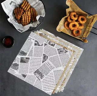 Grease proof wax/parchment paper