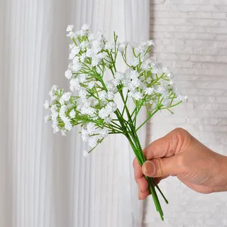 Artificial white baby breath flower