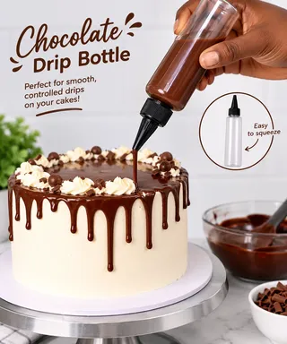 Nozzle tip drip bottle