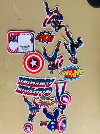 Carton character toppers (boy theme?
