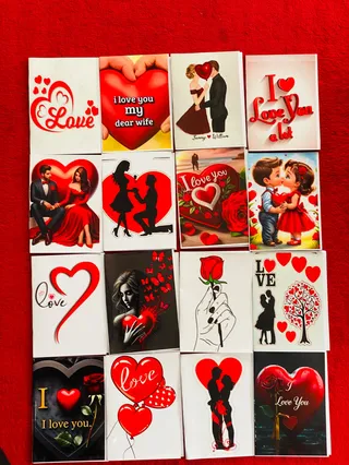 Love theme card
