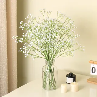 Artificial white baby breath flower