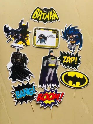 Carton character toppers (boy theme?