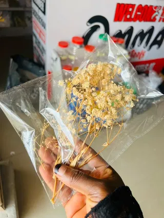 Natural dried baby breath flower
