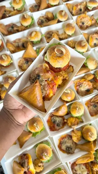 Rectangle craft Pastry/food pack