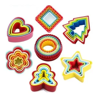 Plastic cookie cutter