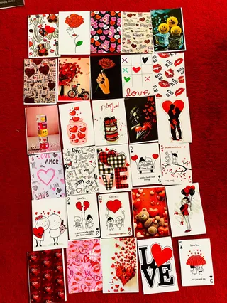 Love theme card