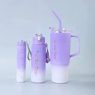 Set of sippy cup/bottles