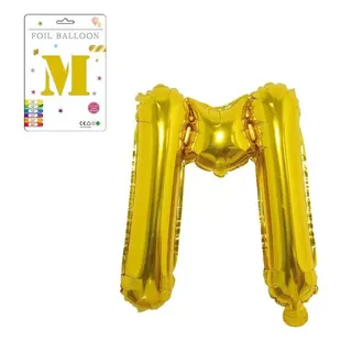 Alphabet foil balloons