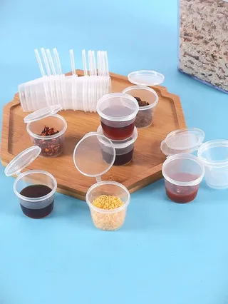 Pet sauce cups/bowl