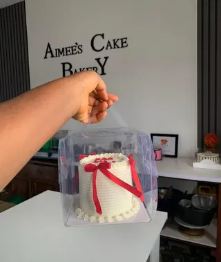 Transparent square box