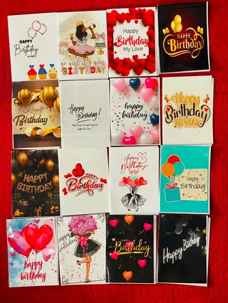 Big happy birthday card