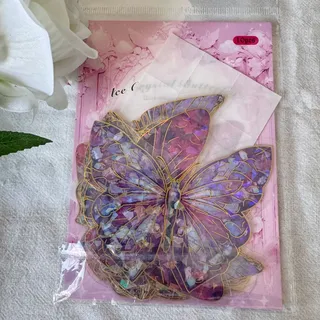 Acetate 3D butterfly