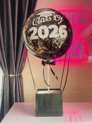 Graduation baloon/ gift box vinyl stickers