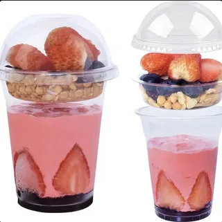 Pet cup insert/ seperator 90ml