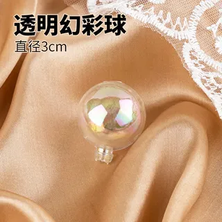Bubble faux balls