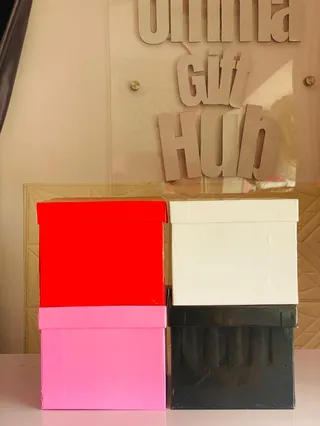 Square 7" hot air balloon box
