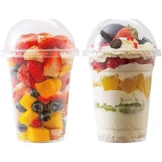 Pet dessert cups with cover