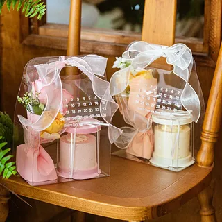 Mini PVC cake box
