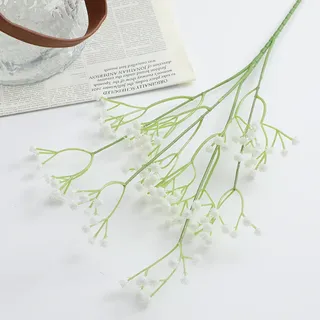 Artificial white baby breath flower