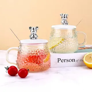 Iceberg mug with spoon