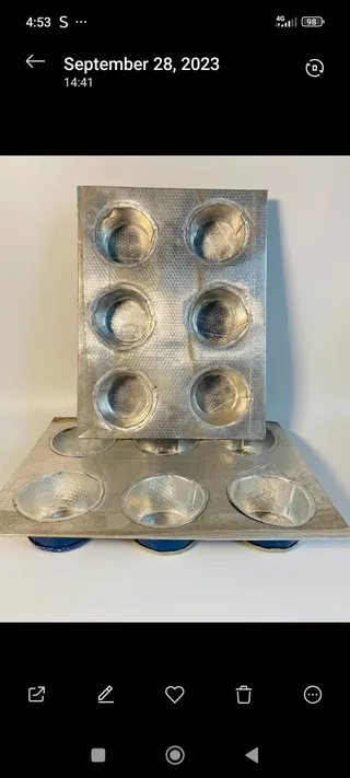 Local made muffins pans
