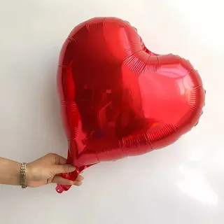 ❤️ shape 18" foil balloon