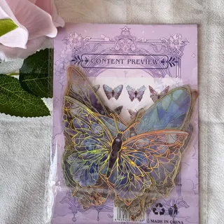 Acetate 3D butterfly