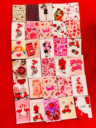 Love theme card
